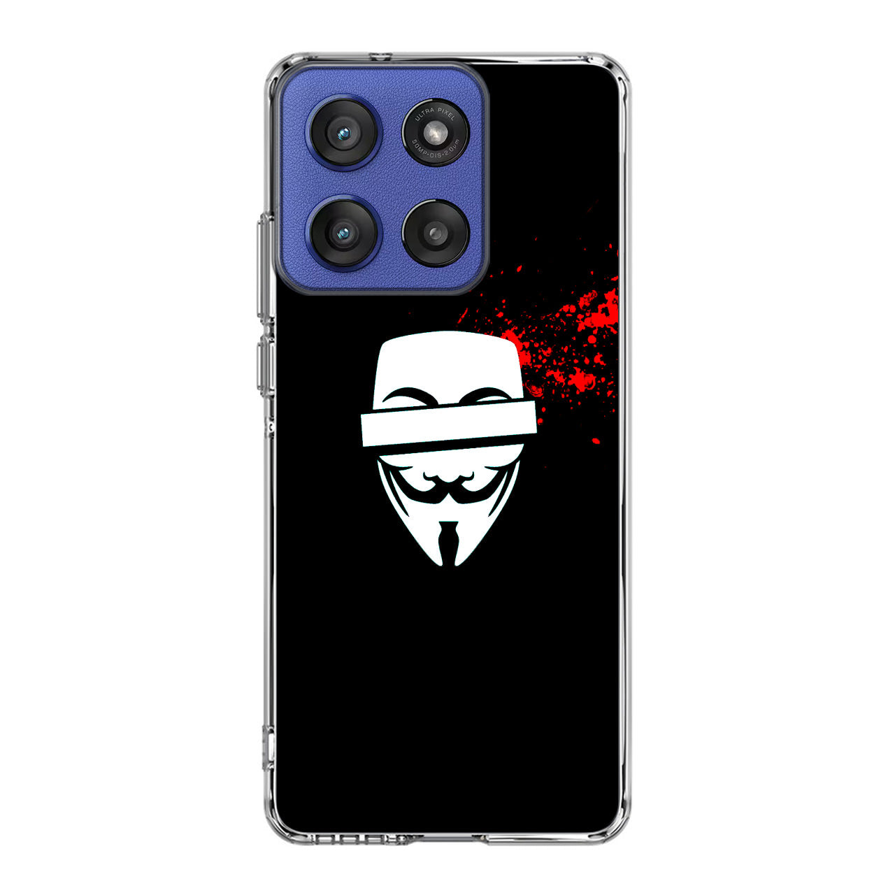 Anonymous Blood Splashes Motorola Moto G Stylus 2025 Case