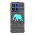 Aztec Elephant Turquoise Motorola Moto G Stylus 2025 Case