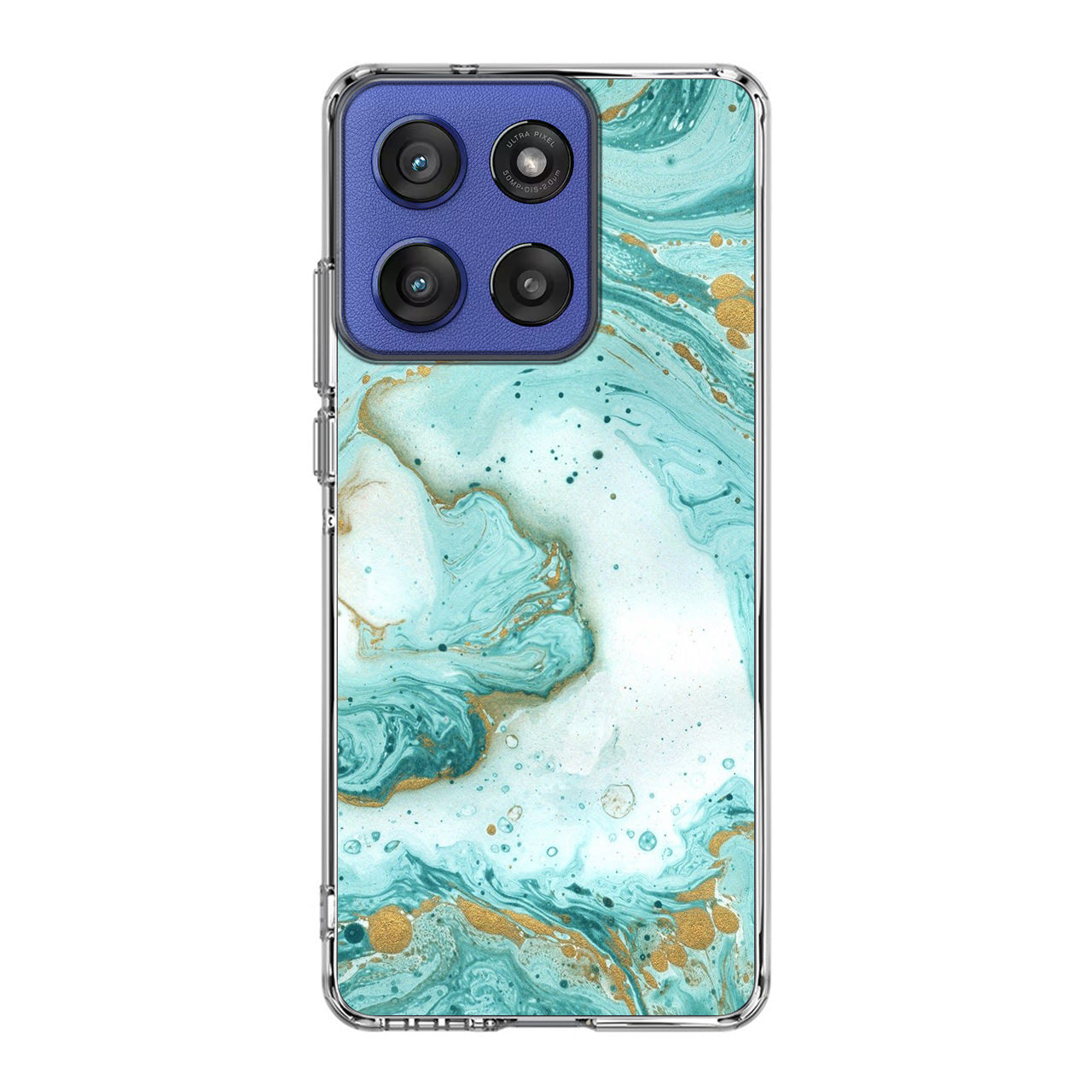 Azure Water Glitter Motorola Moto G Stylus 2025 Case
