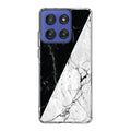 B&W Marble Motorola Moto G Stylus 2025 Case
