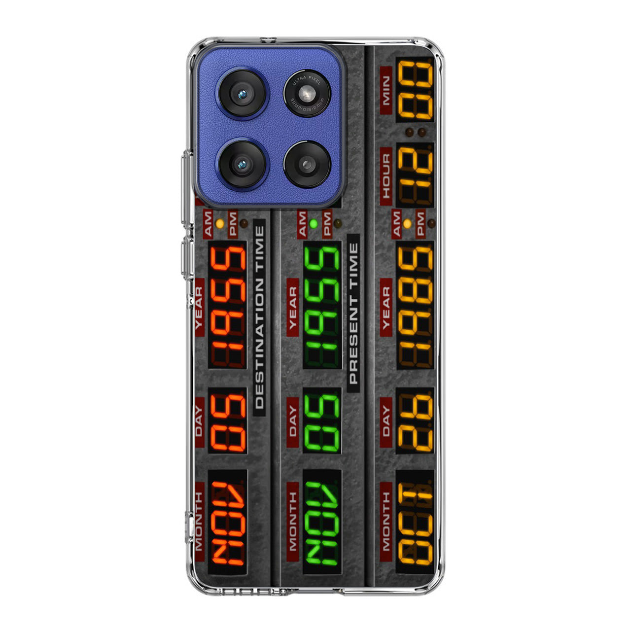 Back To The Future Time Circuits Motorola Moto G Stylus 2025 Case