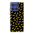 Bananas Fruit Pattern Black Motorola Moto G Stylus 2025 Case