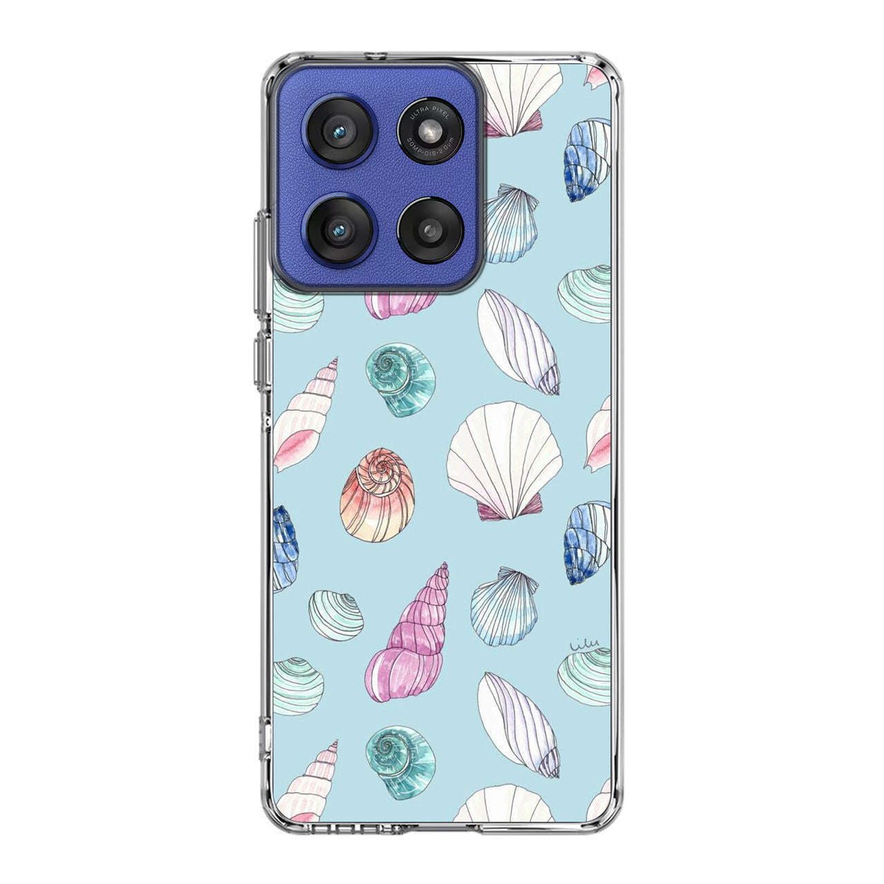 Beach Shells Pattern Motorola Moto G Stylus 2025 Case
