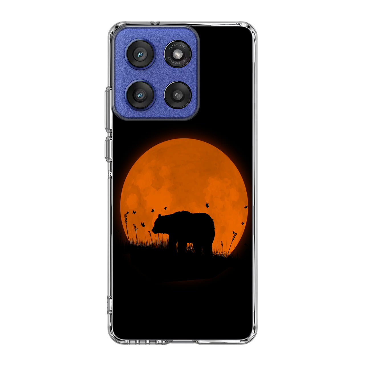 Bear Silhouette Motorola Moto G Stylus 2025 Case