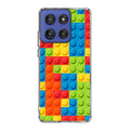 Blocks Rainbow Pattern Motorola Moto G Stylus 2025 Case