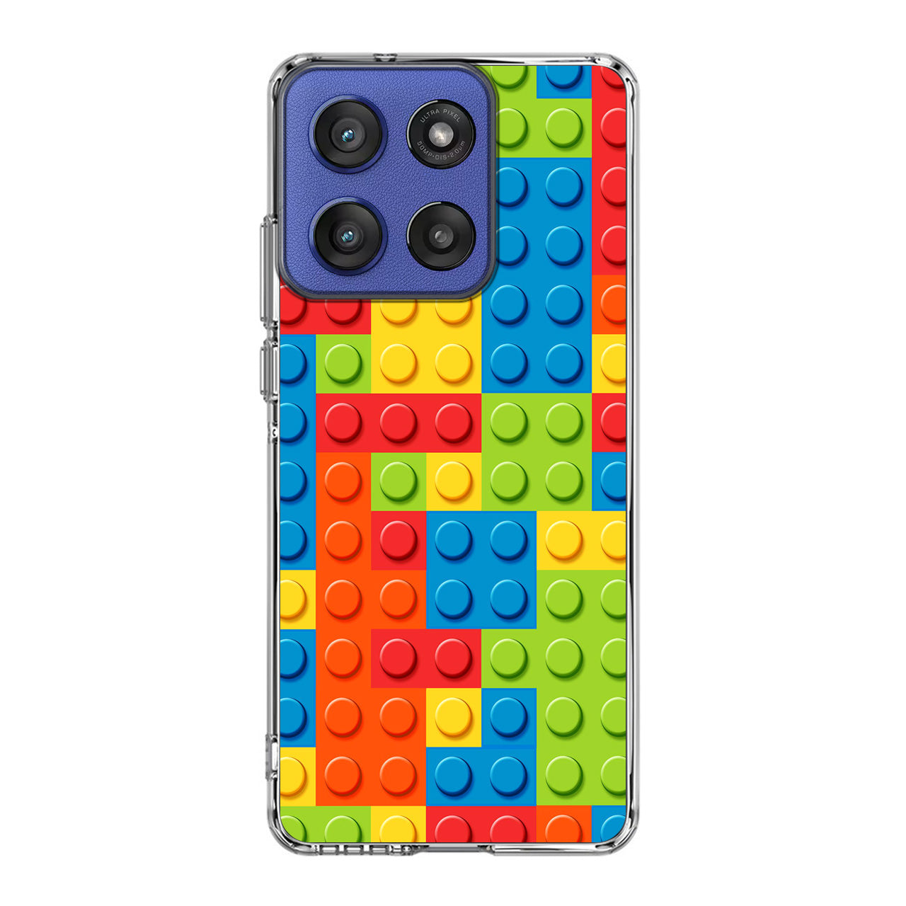 Blocks Rainbow Pattern Motorola Moto G Stylus 2025 Case