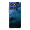 Blue Abstract Art Motorola Moto G Stylus 2025 Case
