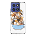 Cats on A Bowl Motorola Moto G Stylus 2025 Case