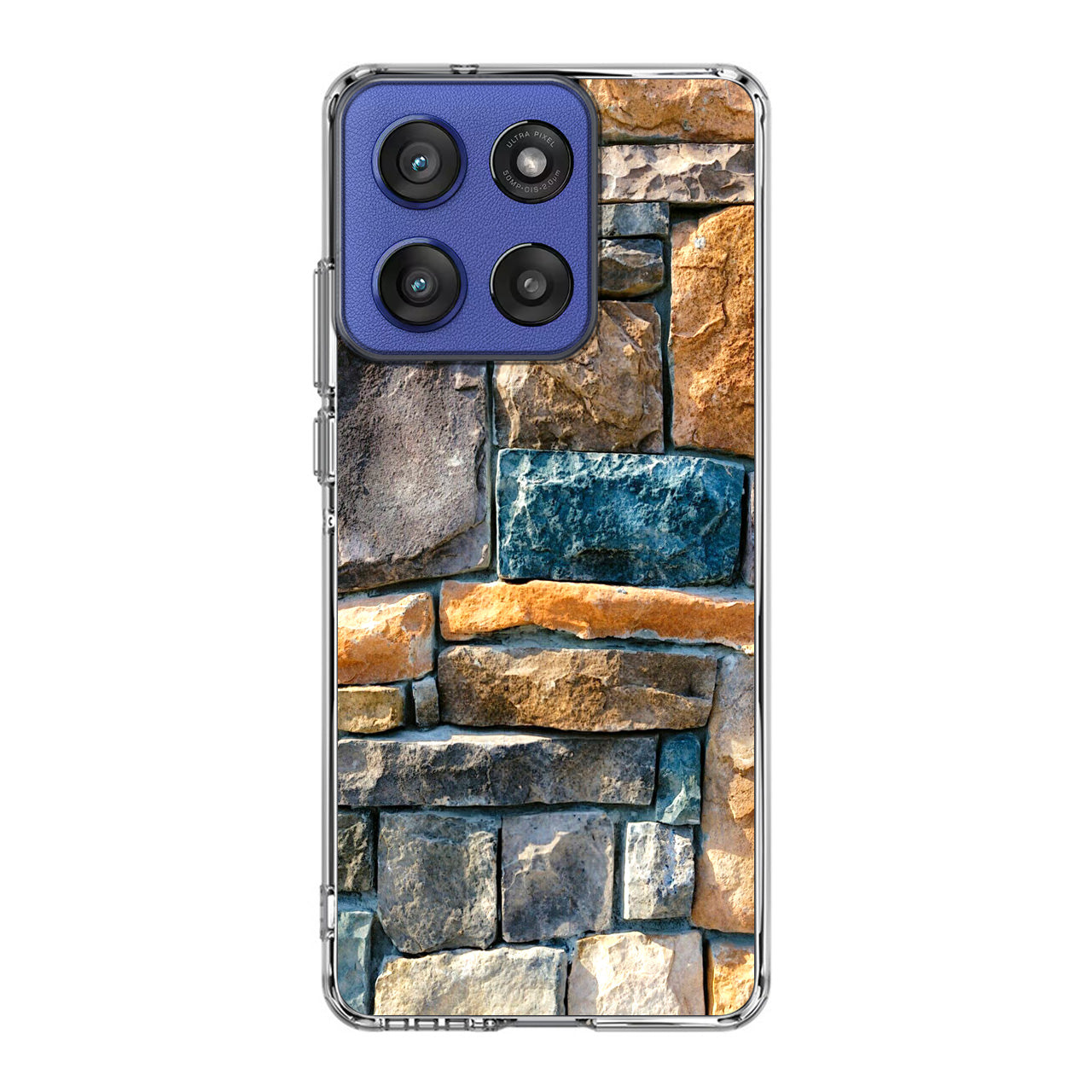 Colored Stone Piles Motorola Moto G Stylus 2025 Case