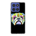 Colorful Bulldog Art Motorola Moto G Stylus 2025 Case