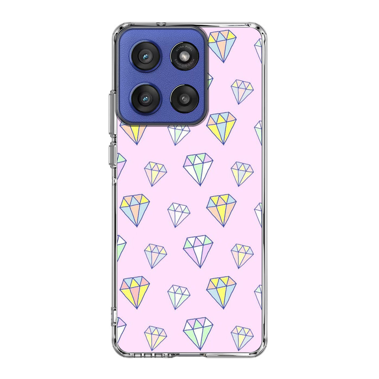 Diamonds Pattern Motorola Moto G Stylus 2025 Case