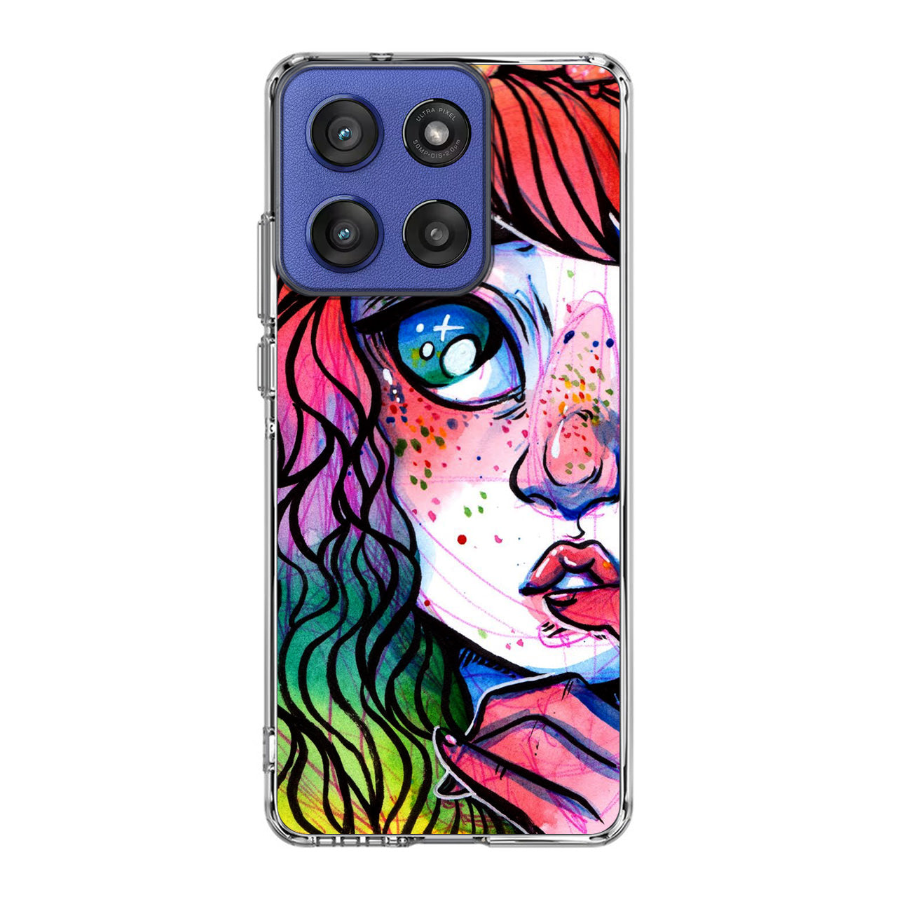 Eyes And Braids Motorola Moto G Stylus 2025 Case
