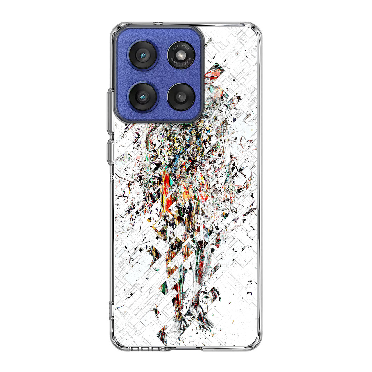 Fragmantacia Art Human Abstract Motorola Moto G Stylus 2025 Case