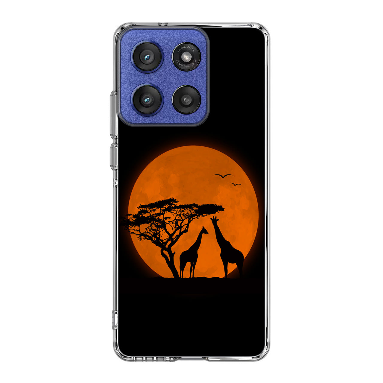 Giraffes Silhouette Motorola Moto G Stylus 2025 Case