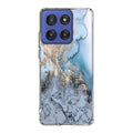 Golden Azure Marble Motorola Moto G Stylus 2025 Case