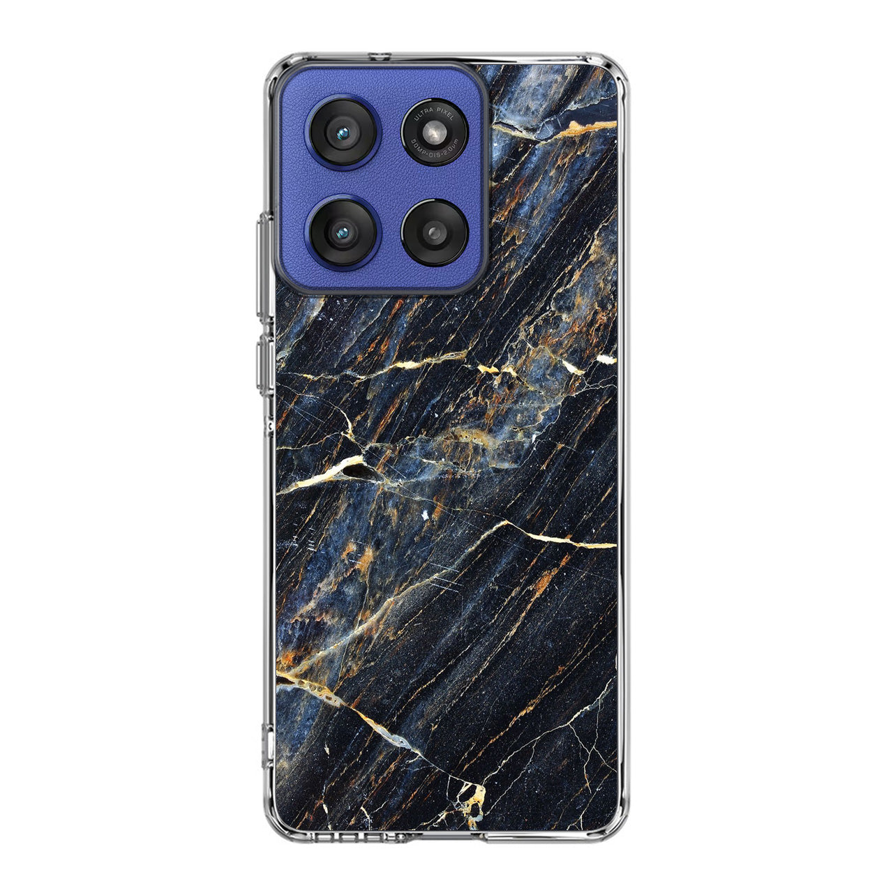 Golden Black Marble Motorola Moto G Stylus 2025 Case