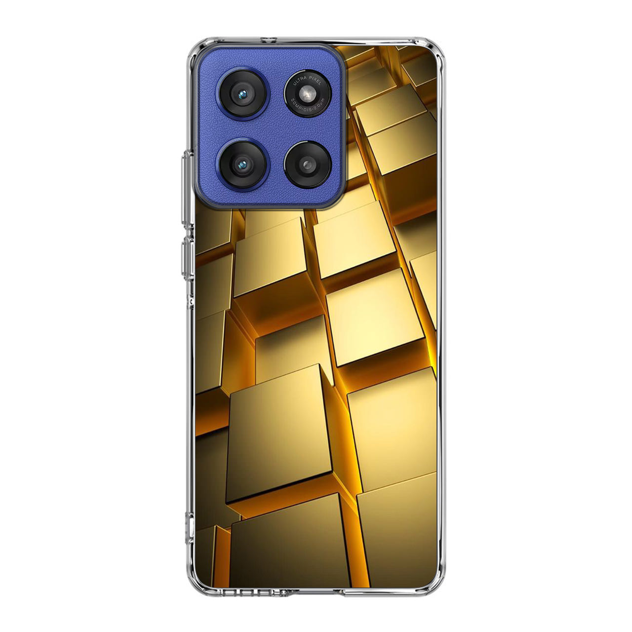 Golden Cubes Motorola Moto G Stylus 2025 Case