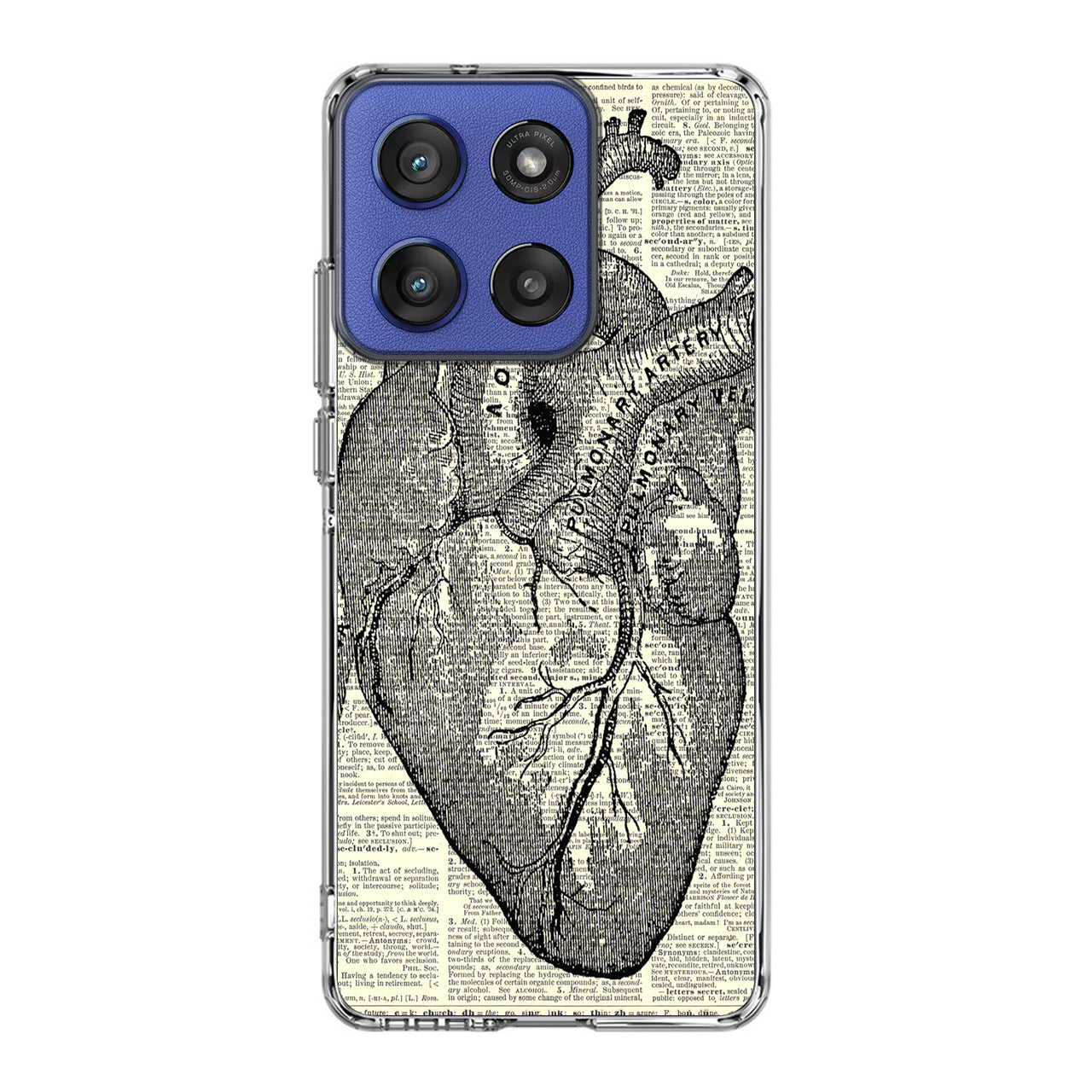 Heart Book Art Motorola Moto G Stylus 2025 Case