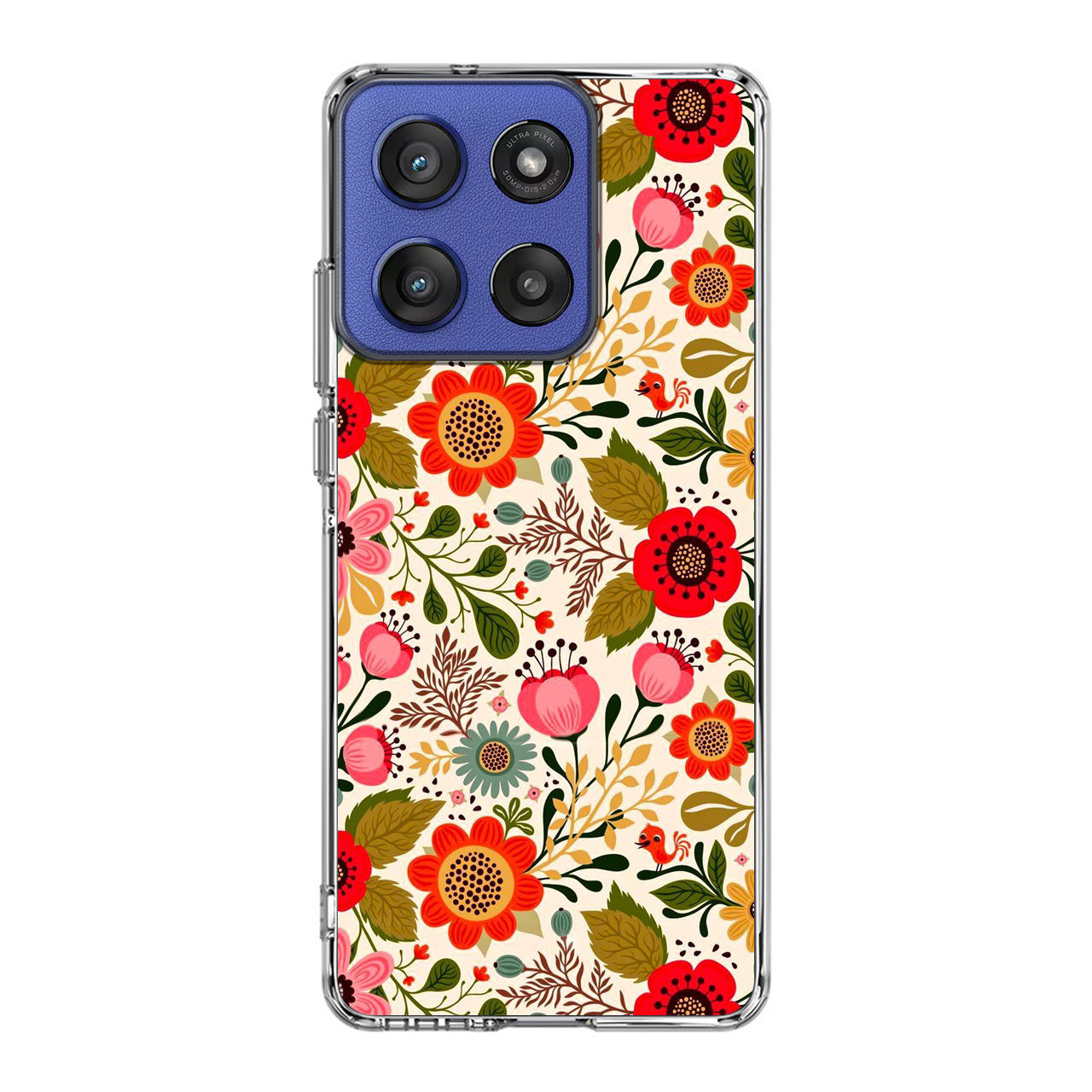 Hello Spring Pattern Motorola Moto G Stylus 2025 Case