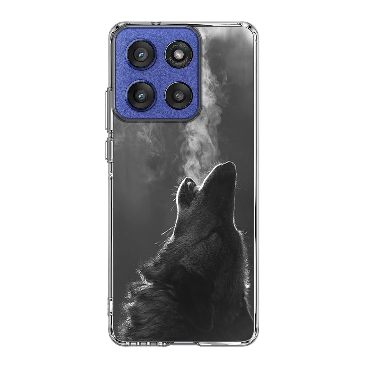 Howling Wolves Black and White Motorola Moto G Stylus 2025 Case