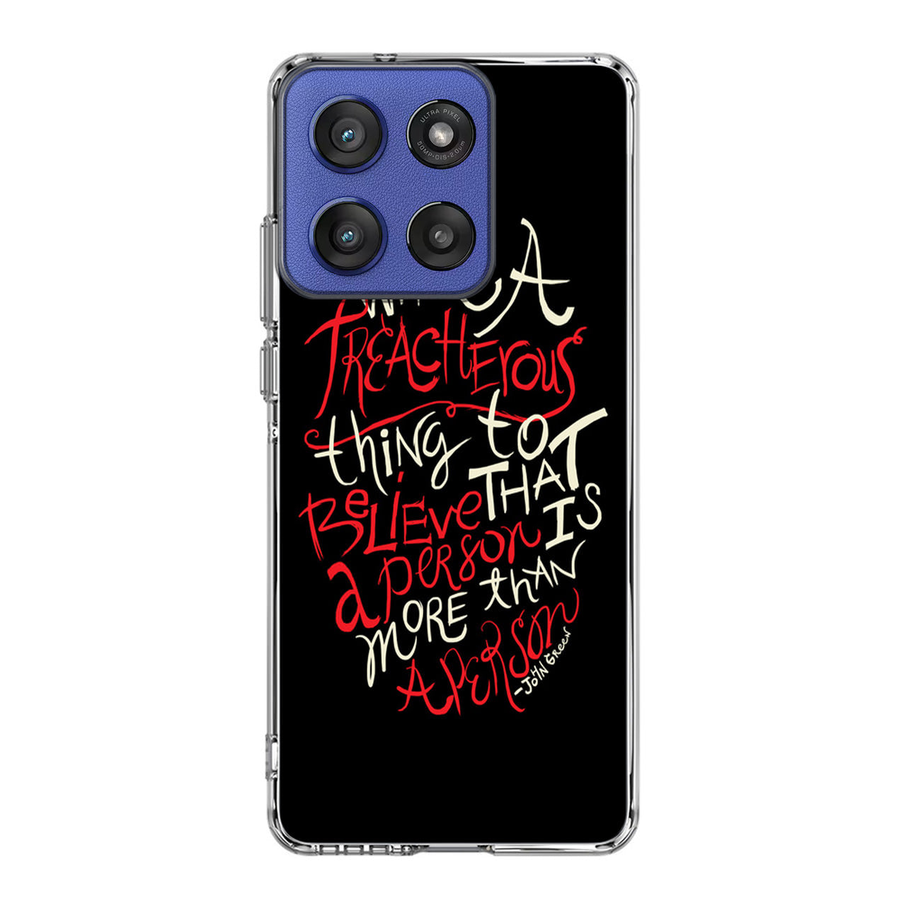 John Green Quotes More Than A Person Motorola Moto G Stylus 2025 Case