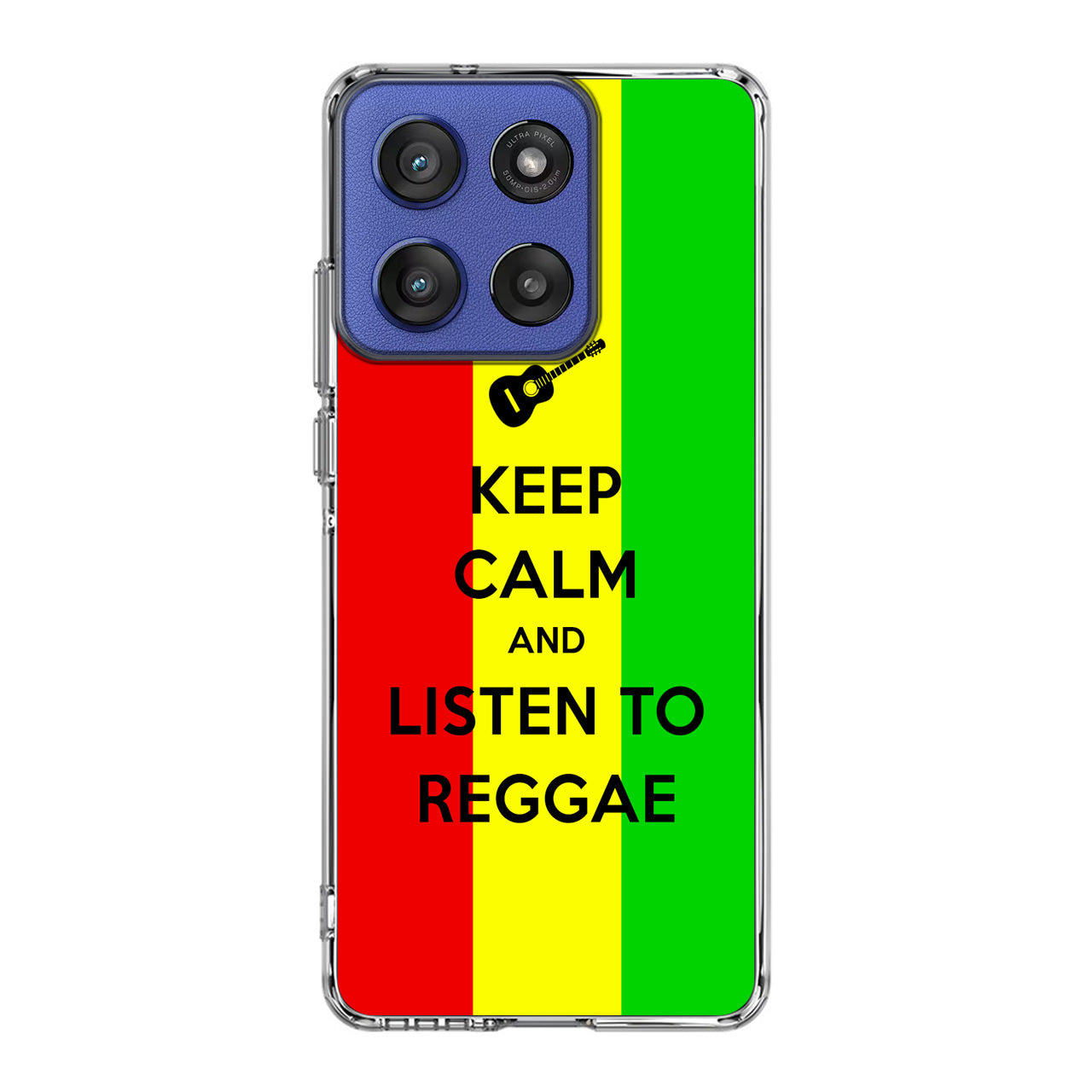 Keep Calm and Listen to Reggae Motorola Moto G Stylus 2025 Case
