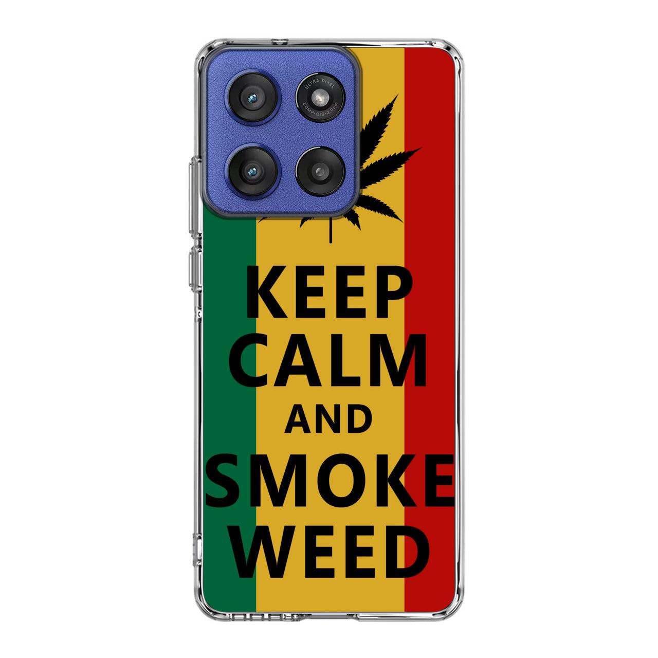 Keep Calm And Smoke Weed Motorola Moto G Stylus 2025 Case