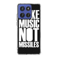 Make Music Not Missiles Motorola Moto G Stylus 2025 Case