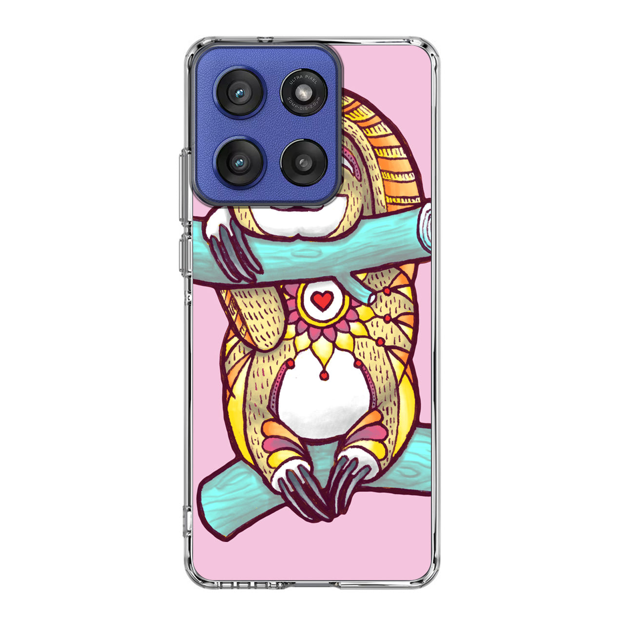 Mandala Sloth Motorola Moto G Stylus 2025 Case