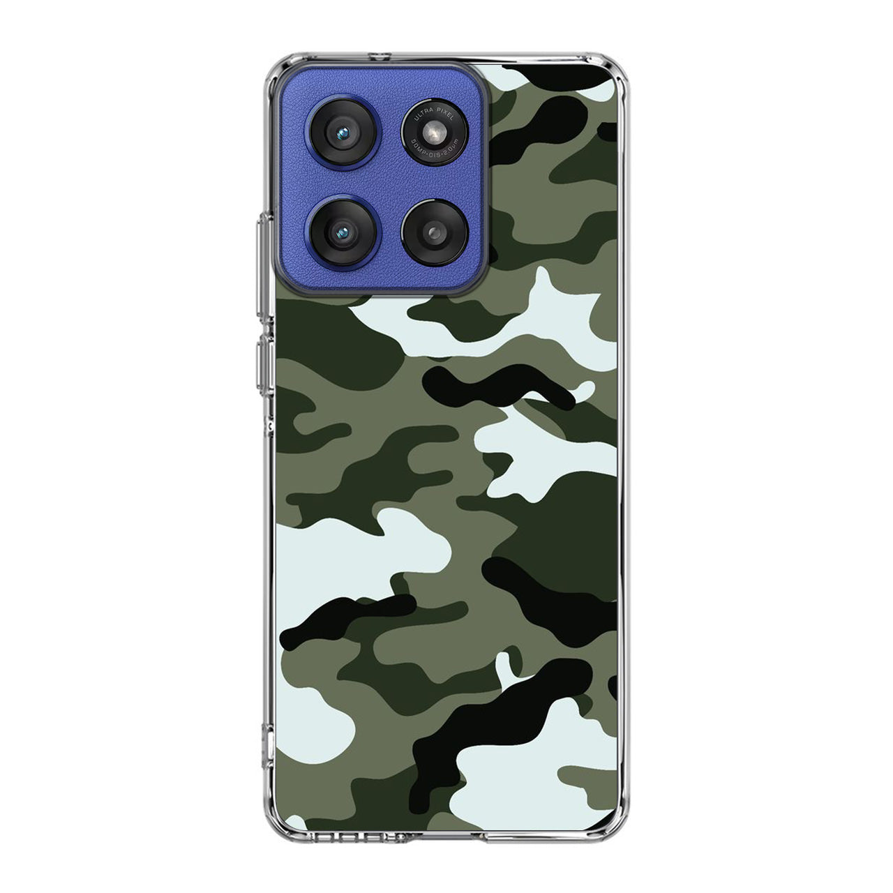 Military Green Camo Motorola Moto G Stylus 2025 Case