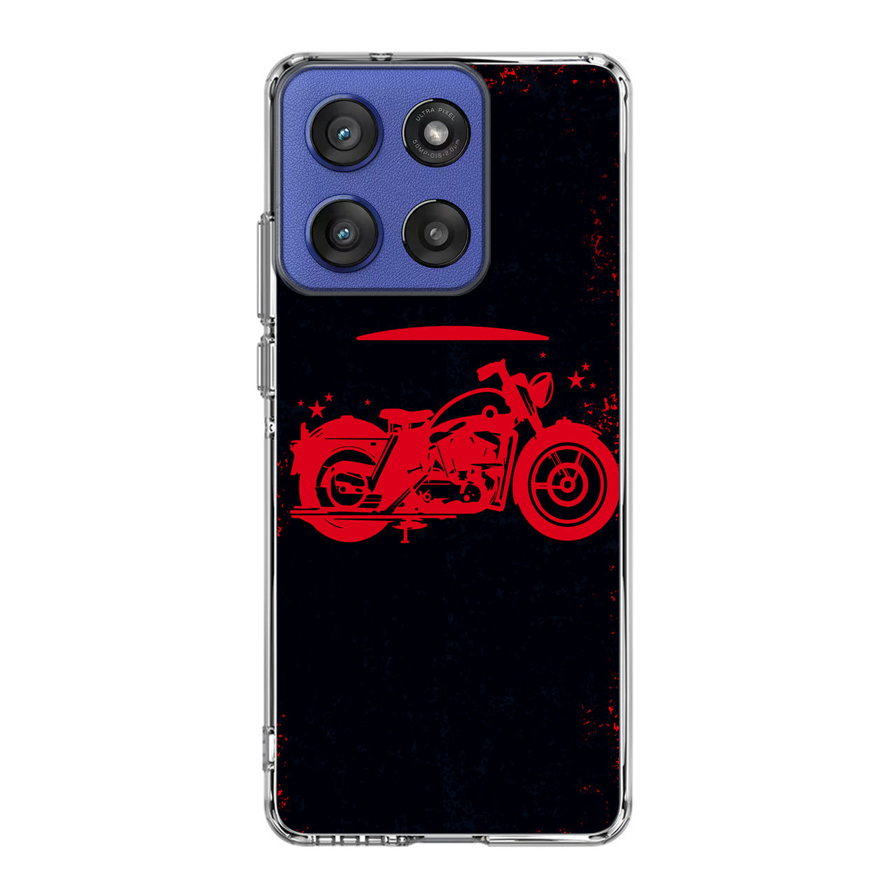 Motorcycle Red Art Motorola Moto G Stylus 2025 Case