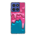 Pink Paint Dripping Motorola Moto G Stylus 2025 Case