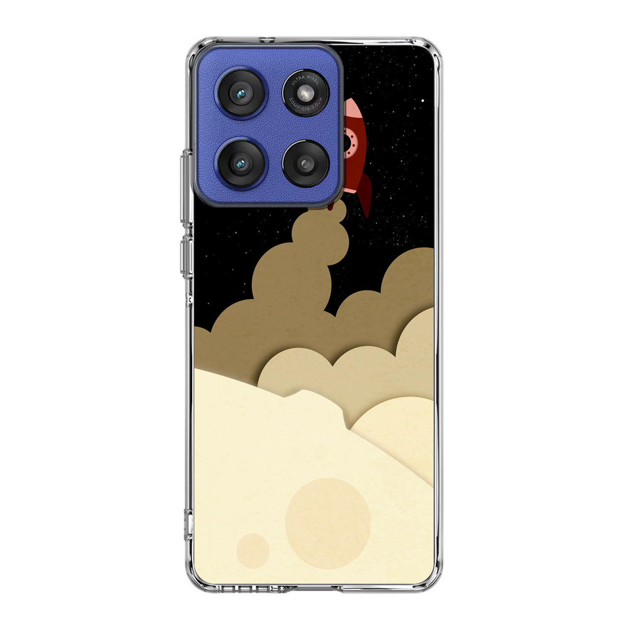 Rocket Ship Motorola Moto G Stylus 2025 Case