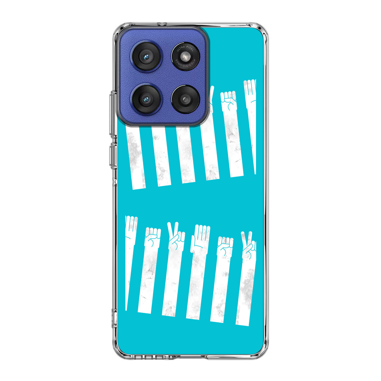 Rock–paper–scissors Zebra Crossing Motorola Moto G Stylus 2025 Case