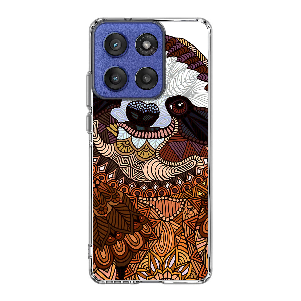 Sloth Ethnic Pattern Motorola Moto G Stylus 2025 Case