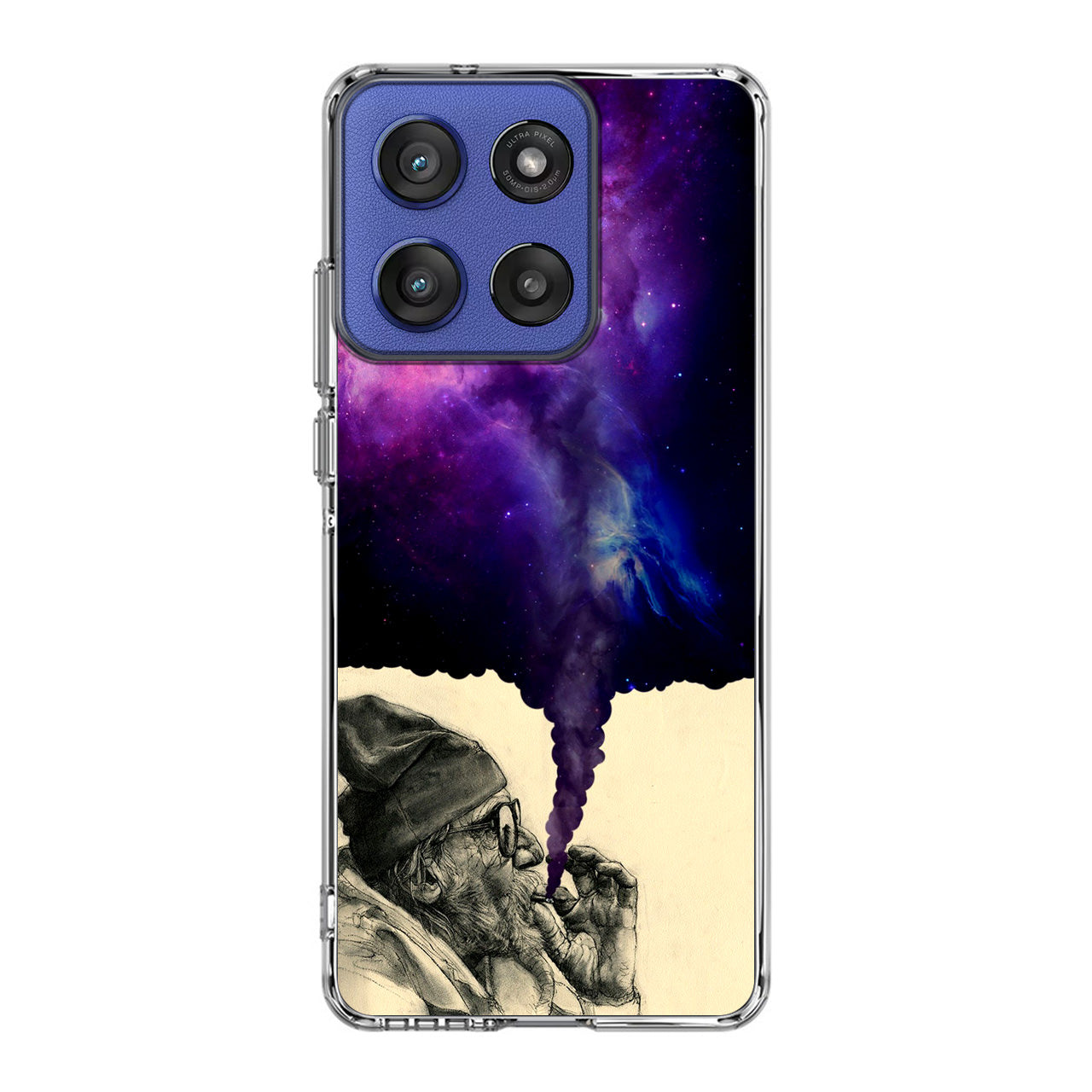 Smoking Galaxy Motorola Moto G Stylus 2025 Case