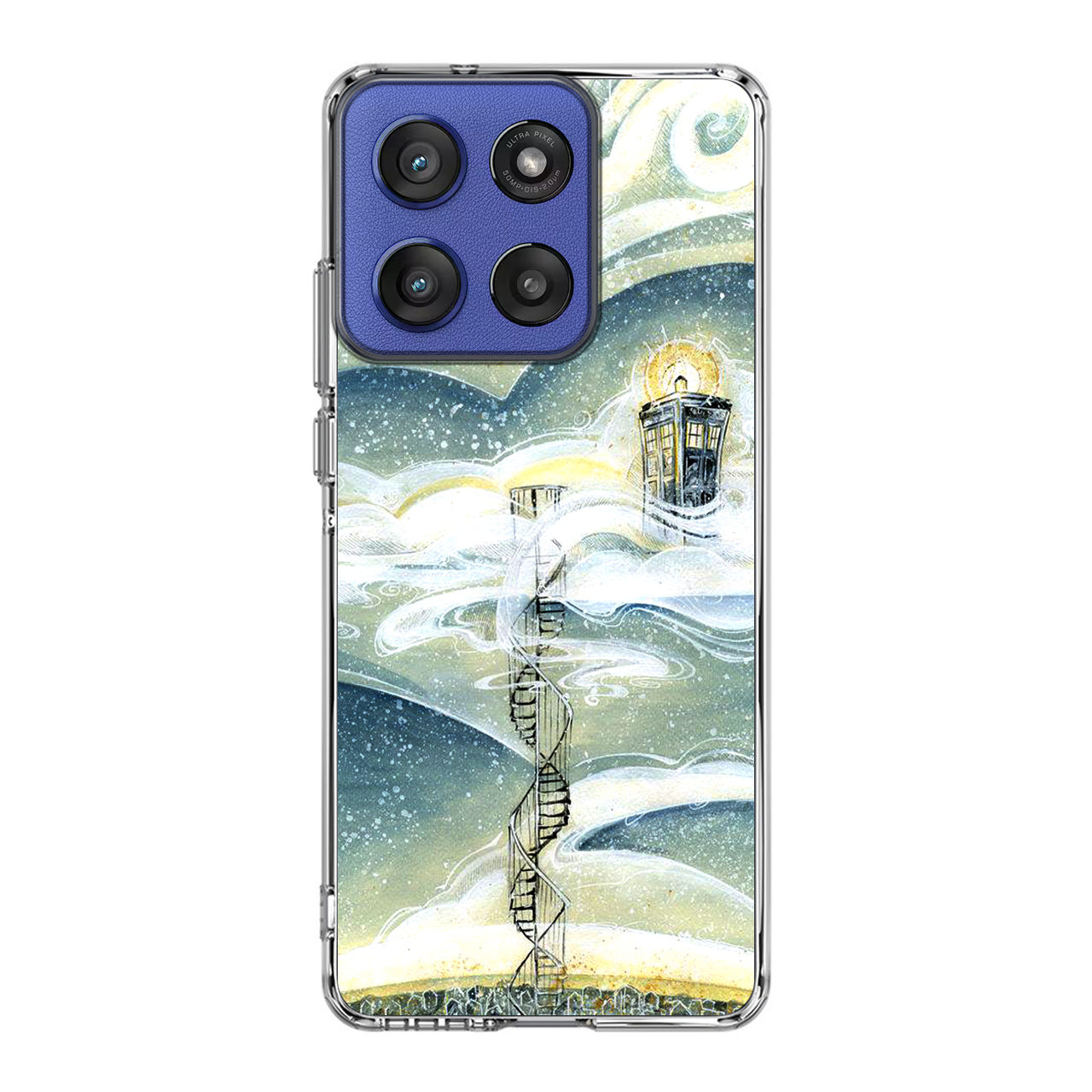 Tardis Cloud Motorola Moto G Stylus 2025 Case