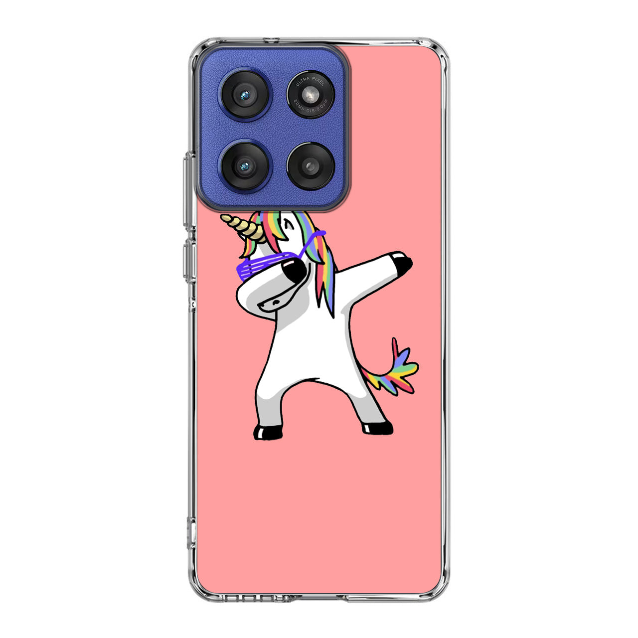 Unicorn Dabbing Pink Motorola Moto G Stylus 2025 Case