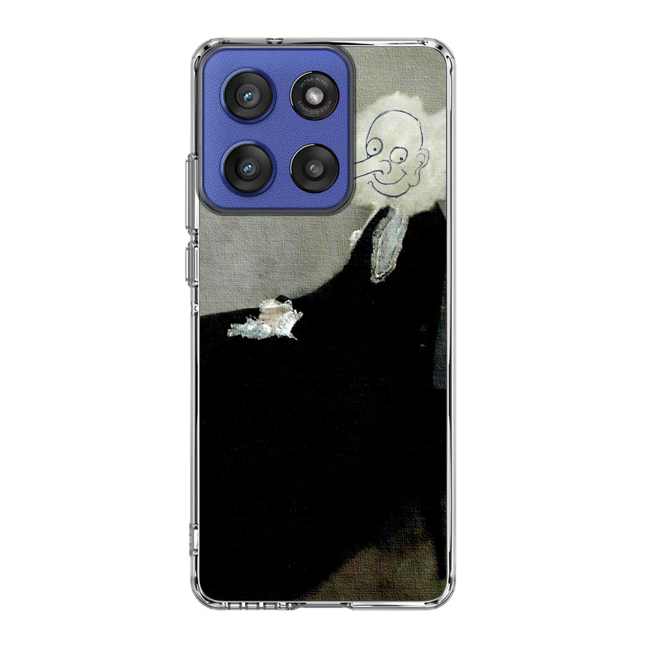 Whistler's Mother by Mr. Bean Motorola Moto G Stylus 2025 Case
