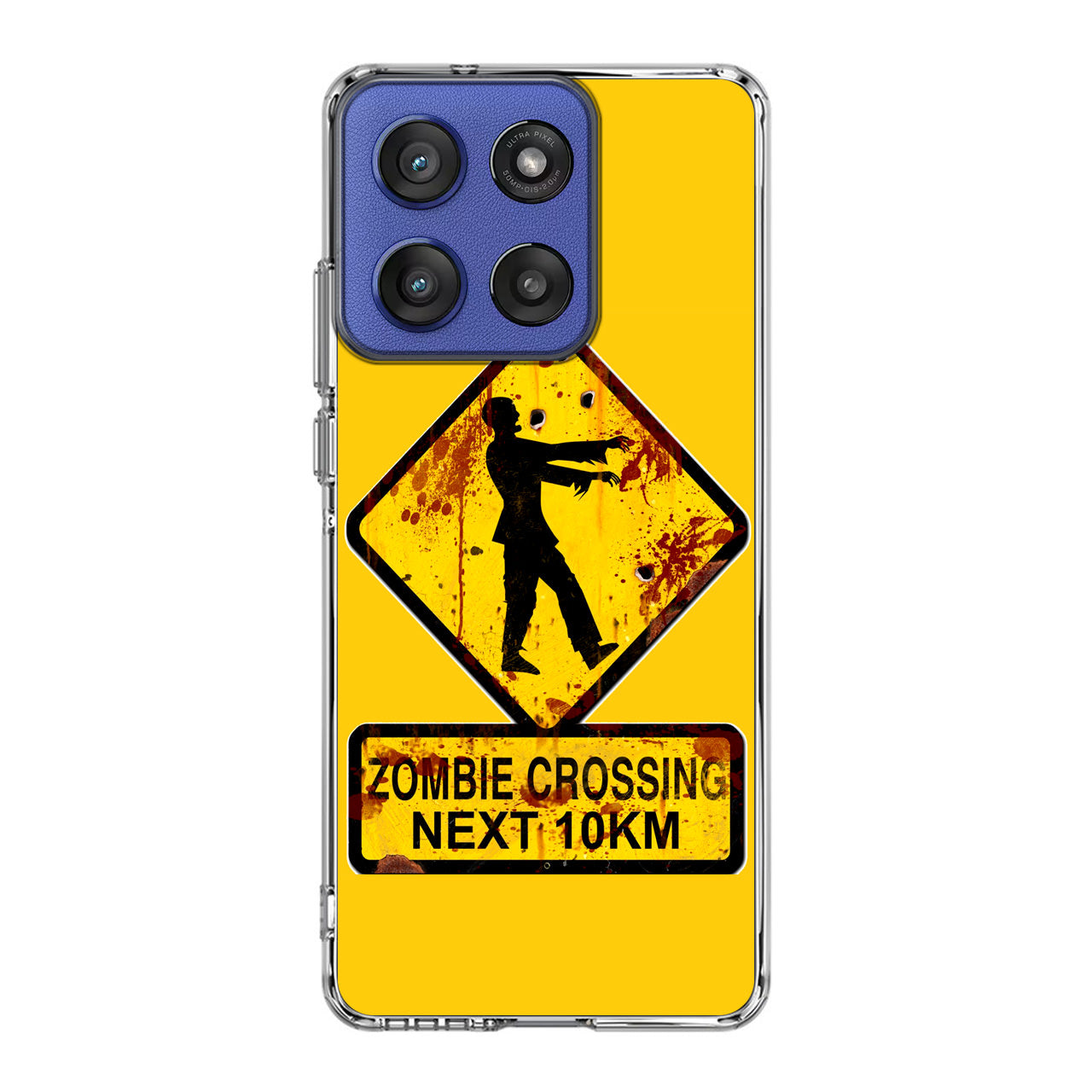 Zombie Crossing Sign Motorola Moto G Stylus 2025 Case