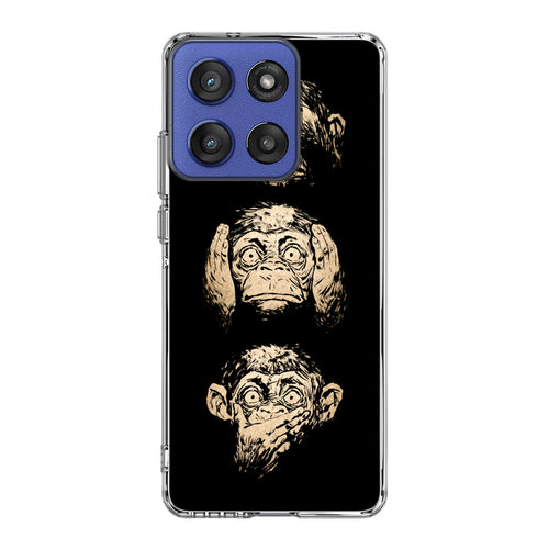 3 Wise Monkey Motorola Moto G Stylus 2025 Case
