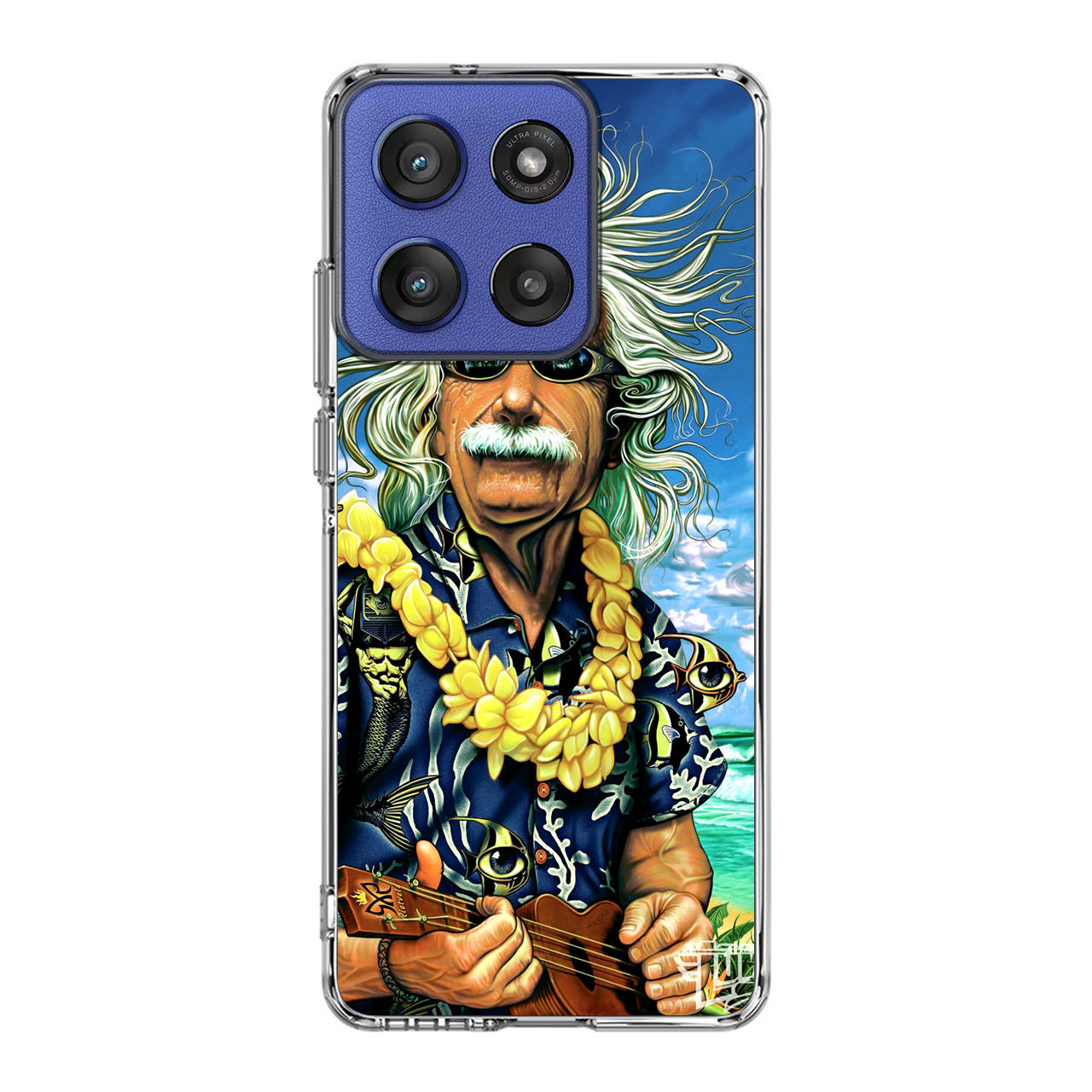 Albert Enstein On Vacation Motorola Moto G Stylus 2025 Case