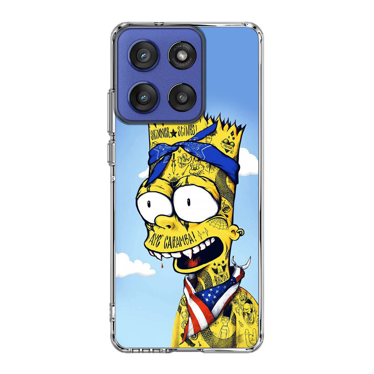 Bootleg Bart Motorola Moto G Stylus 2025 Case
