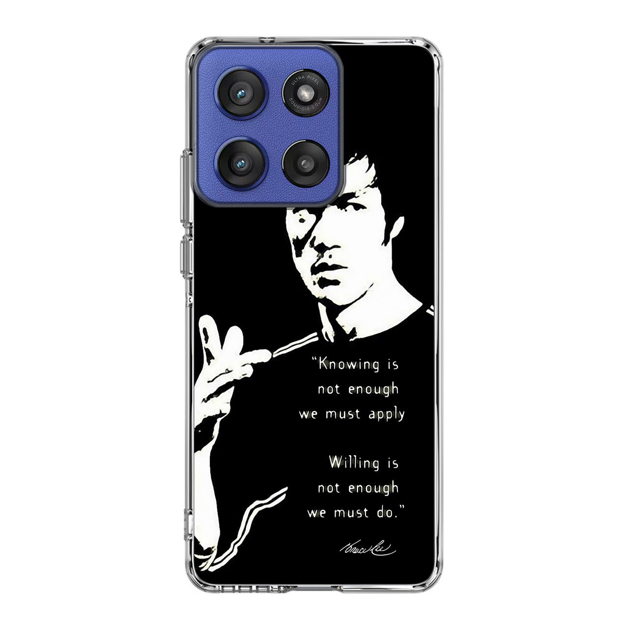 Bruce Lee Quotes Motorola Moto G Stylus 2025 Case