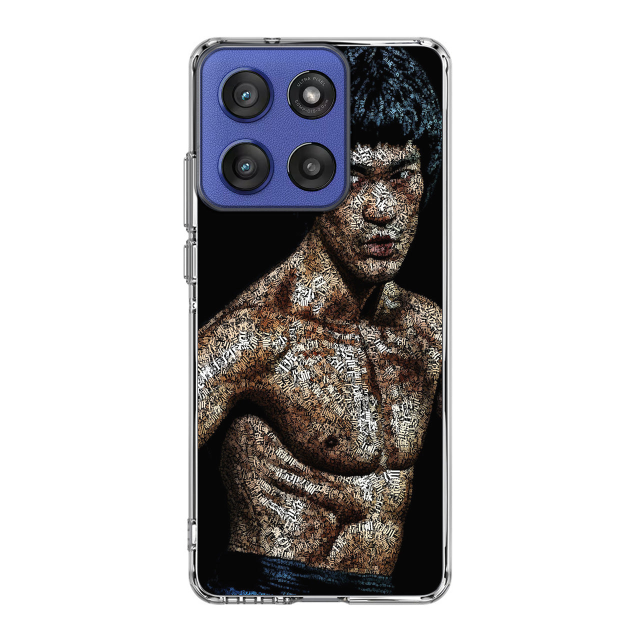 Bruce Lee Typograph Motorola Moto G Stylus 2025 Case