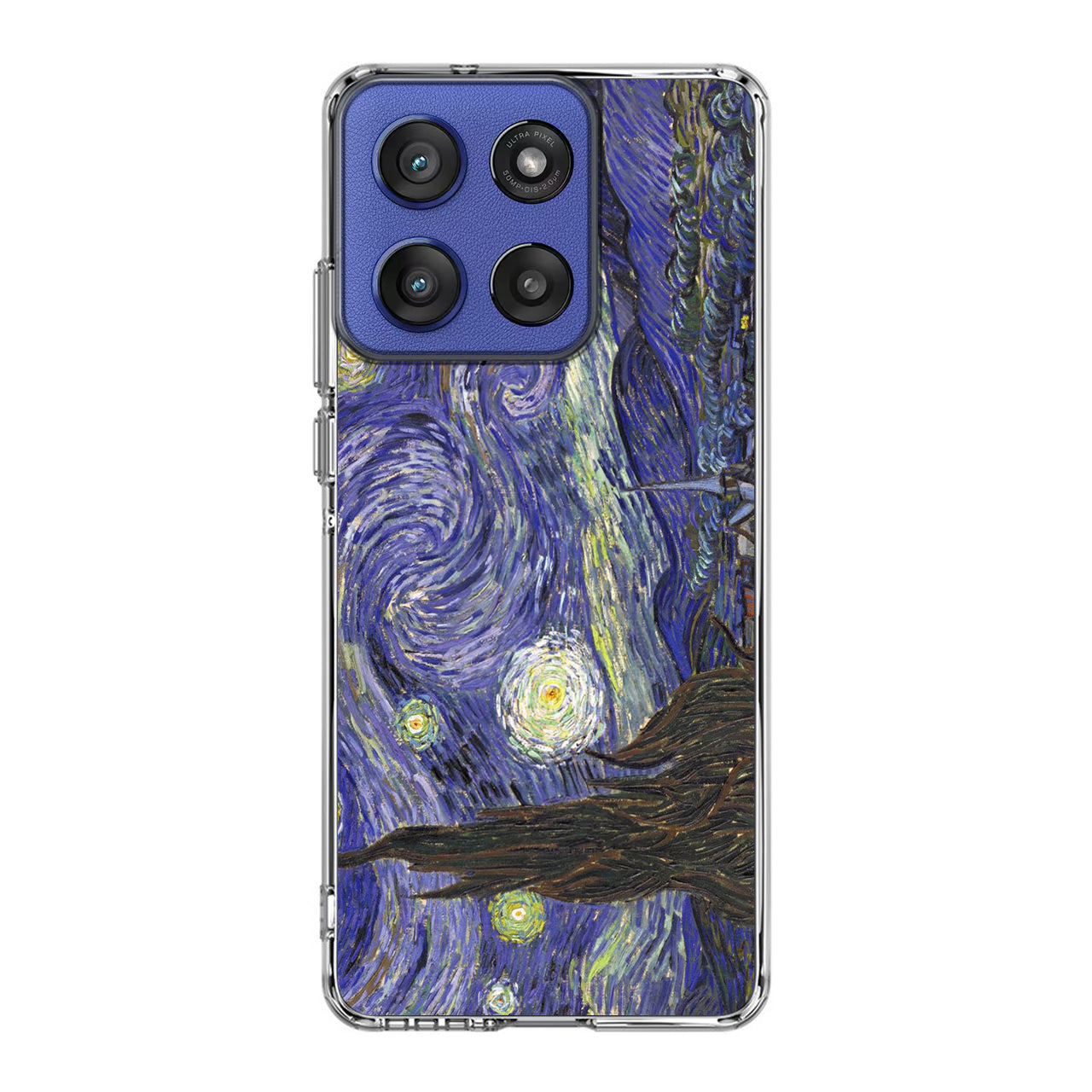 Dr Who Tardis In Van Gogh Starry Night Motorola Moto G Stylus 2025 Case