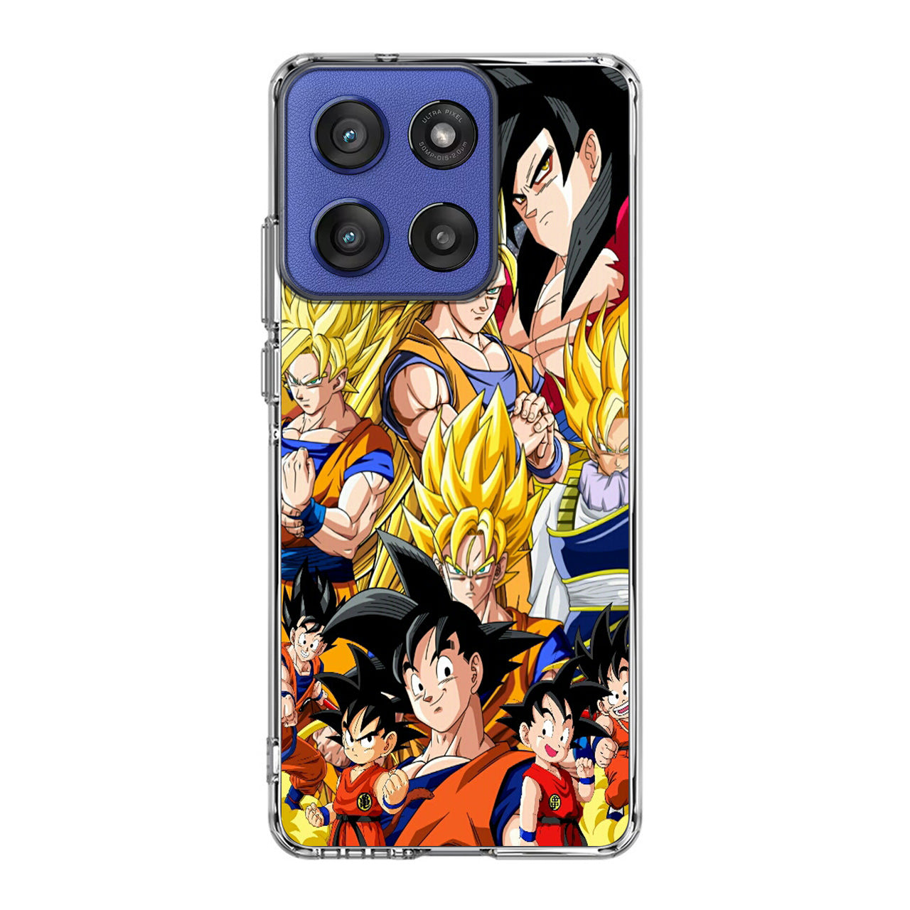Dragon Ball Z Son Goku Transformation Motorola Moto G Stylus 2025 Case