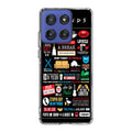 Friends TV Show Quotes Poster Motorola Moto G Stylus 2025 Case