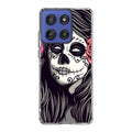 Girl Skull Flower Motorola Moto G Stylus 2025 Case
