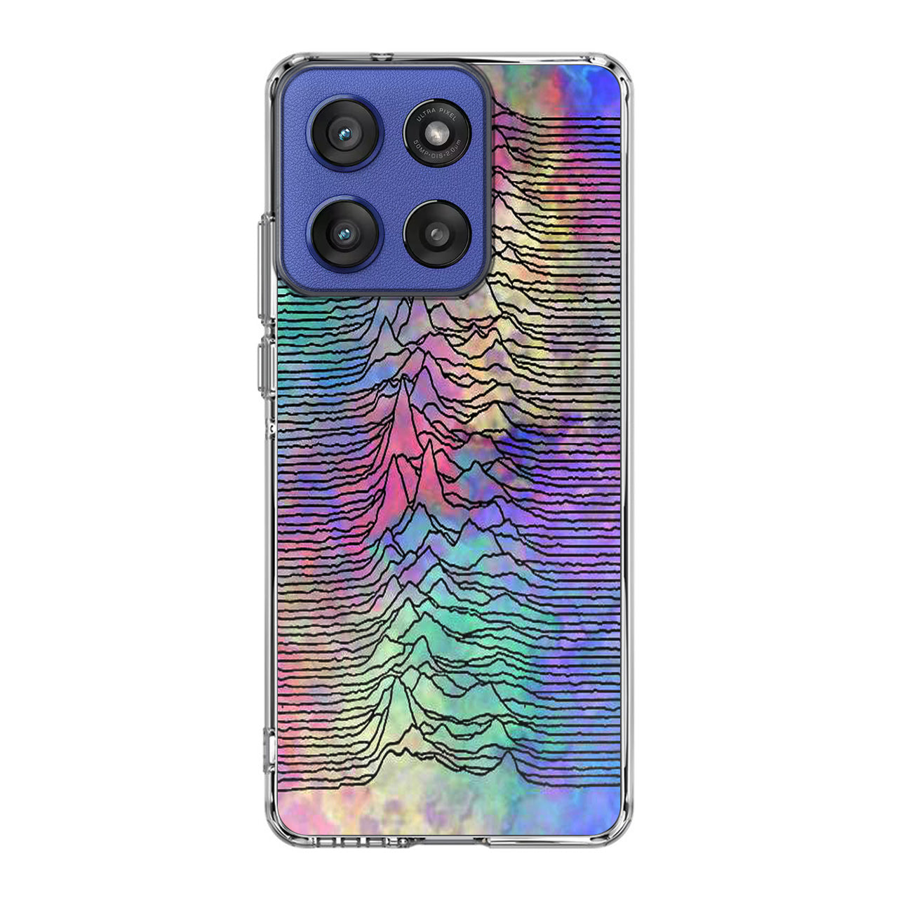 Joy Division Unknown Pleasures Colorful Motorola Moto G Stylus 2025 Case